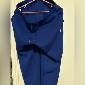 Blue Polo ralph lauren sweatpants size L